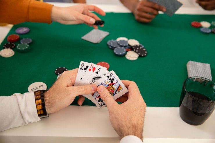 Tampilan mobile pokeronline77 dengan menu navigasi dan pilihan permainan Dragon Fishing yang menonjol di halaman utama
