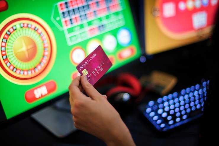 Ilustrasi keamanan data dan enkripsi di platform pokeronline77